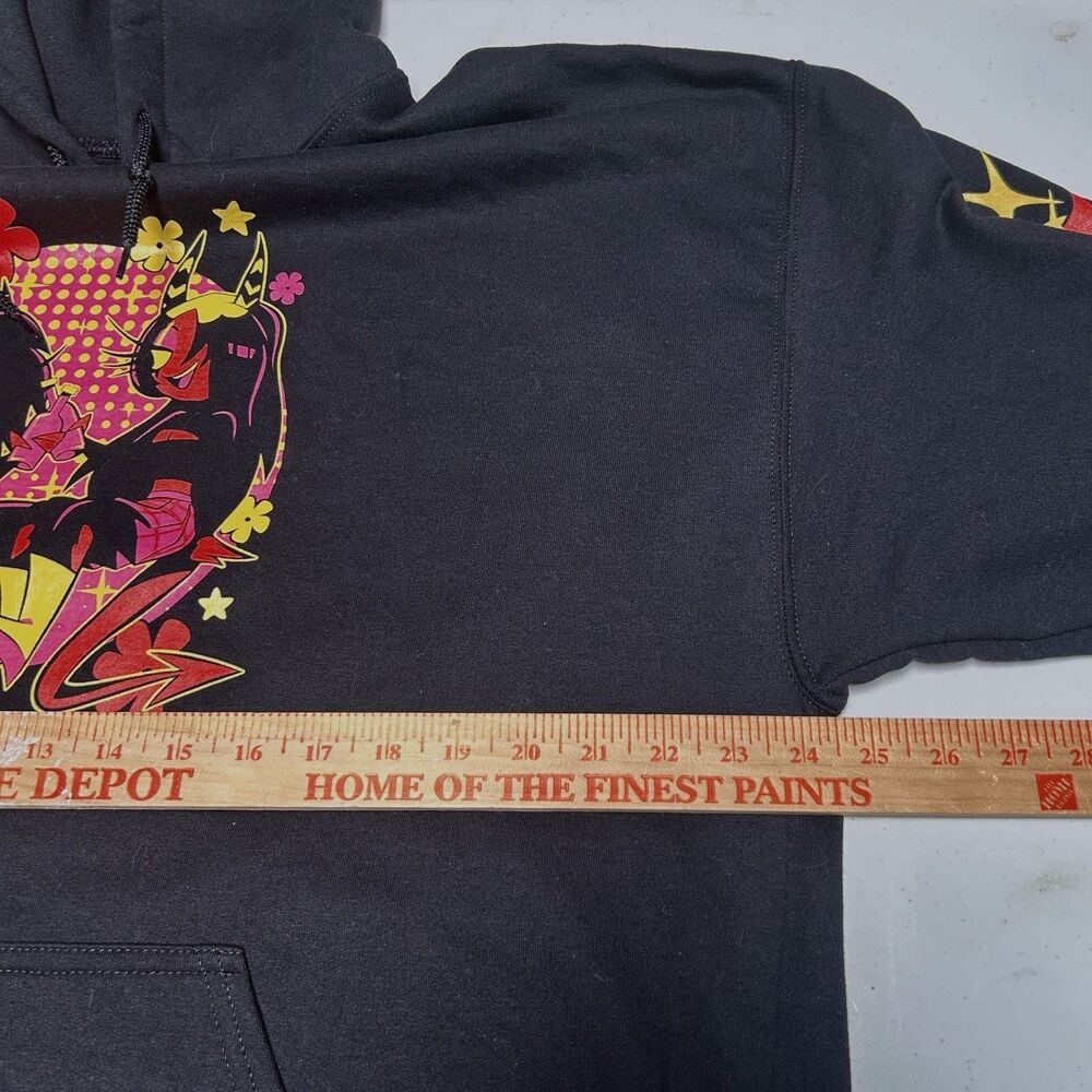 Helluva Boss Hell’s Belles Hoodie XL Black Graphic Anime Streetwear - Picture 6 of 8